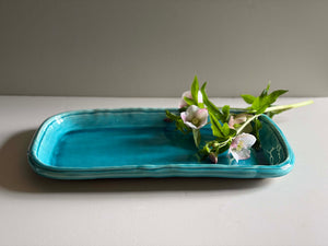 Oblong Platter - Turquoise