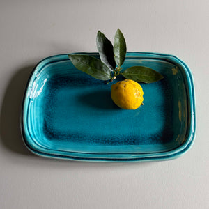 Oblong Platter - Turquoise