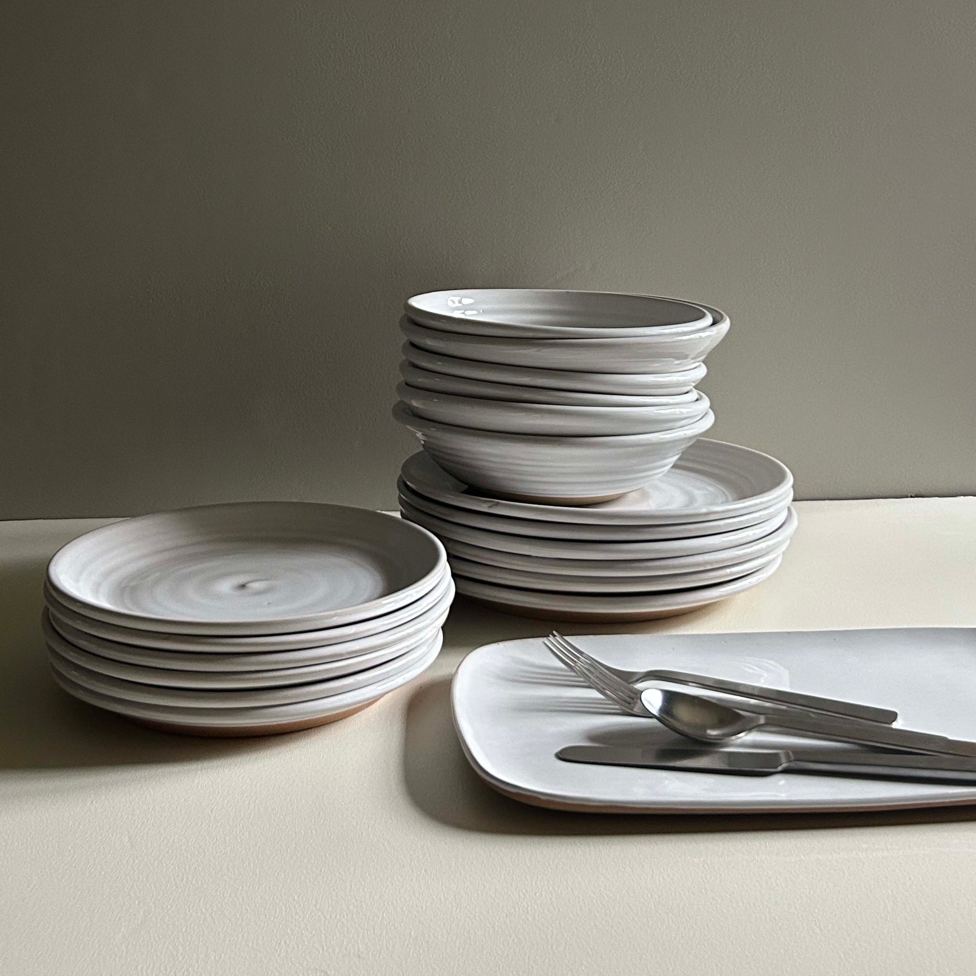 Dinner Set - Milk