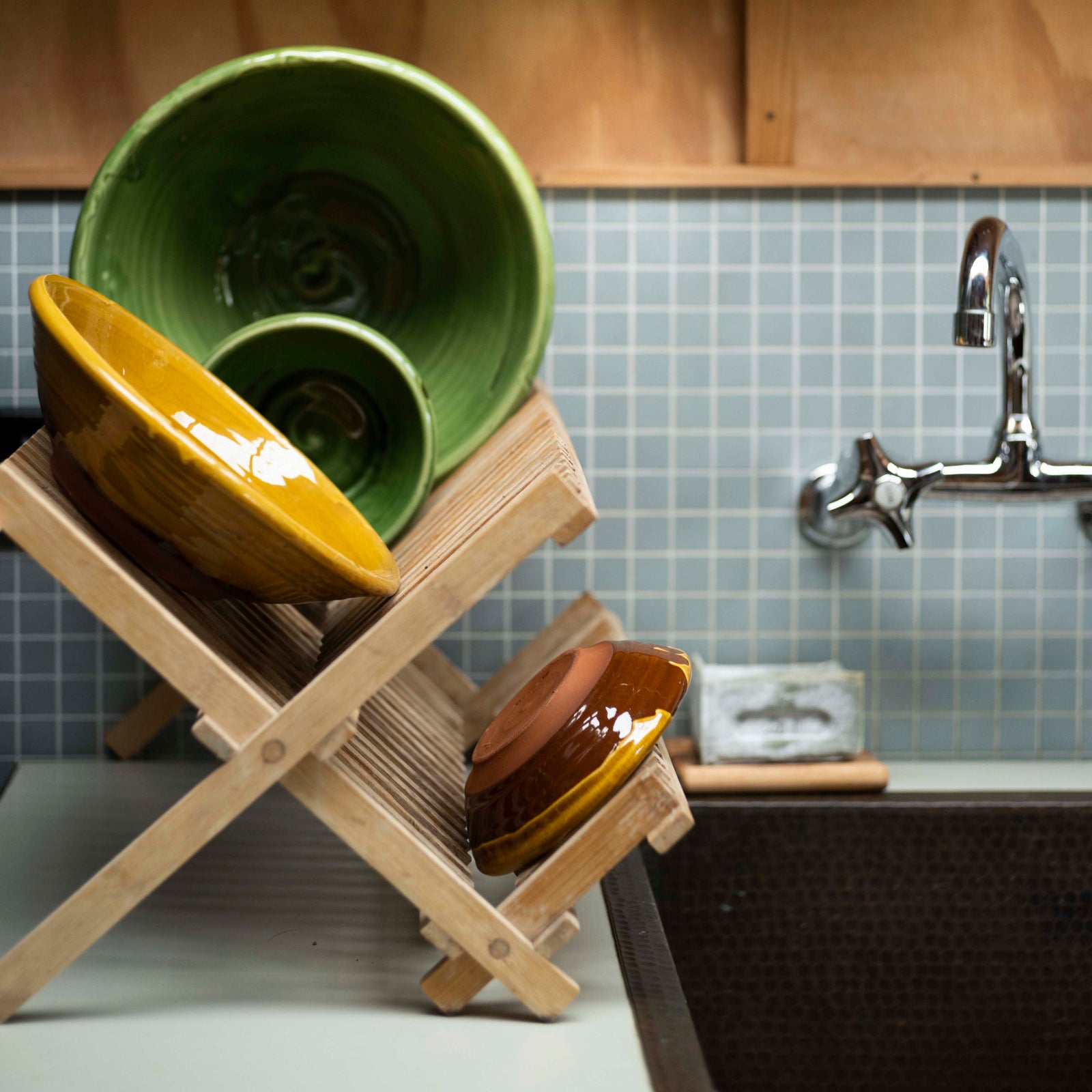 Wooden Dish Rack