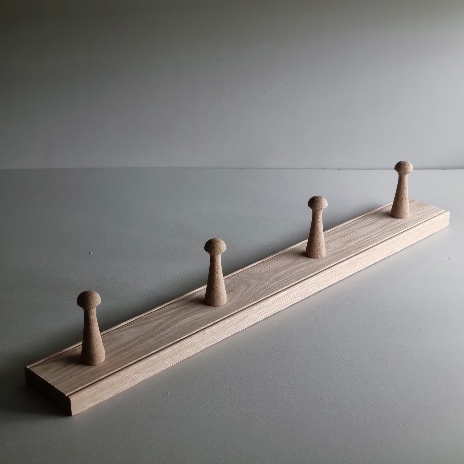 Oak Peg Rail