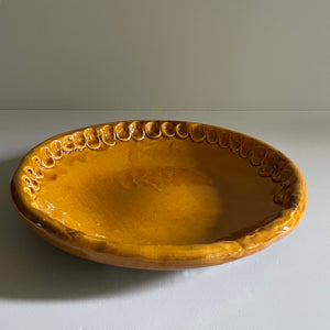 Pressed Moulded Plate - With Rim