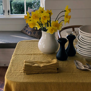 French Linen Tablecloth