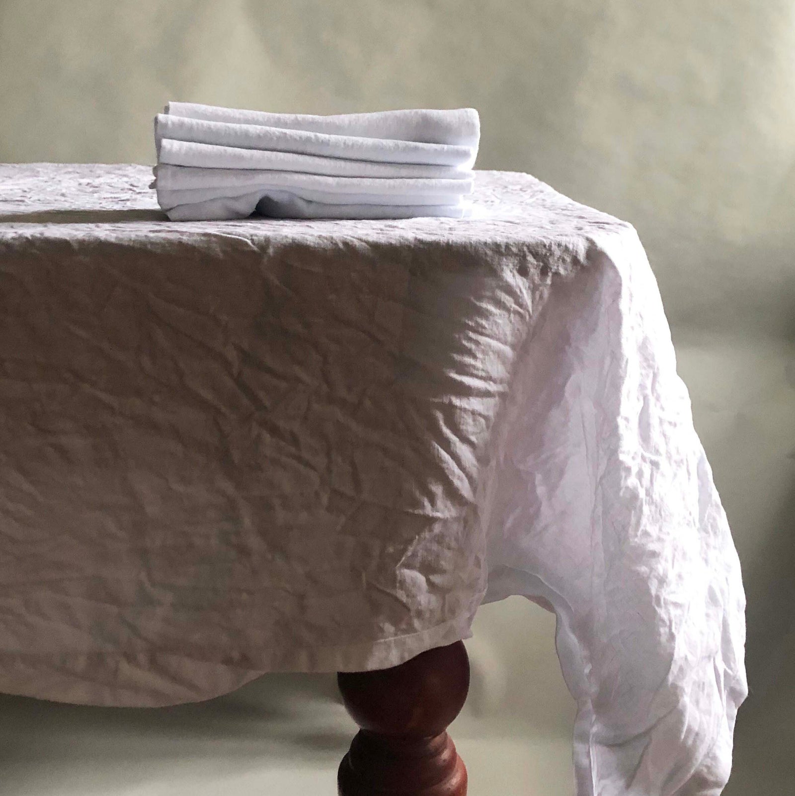 100% Linen Tablecloth